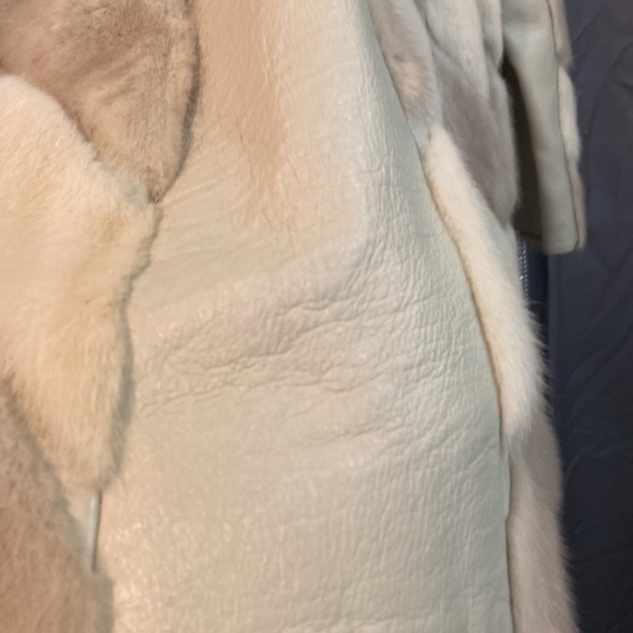 Mink And Leather Coat - Picture 9 of 11